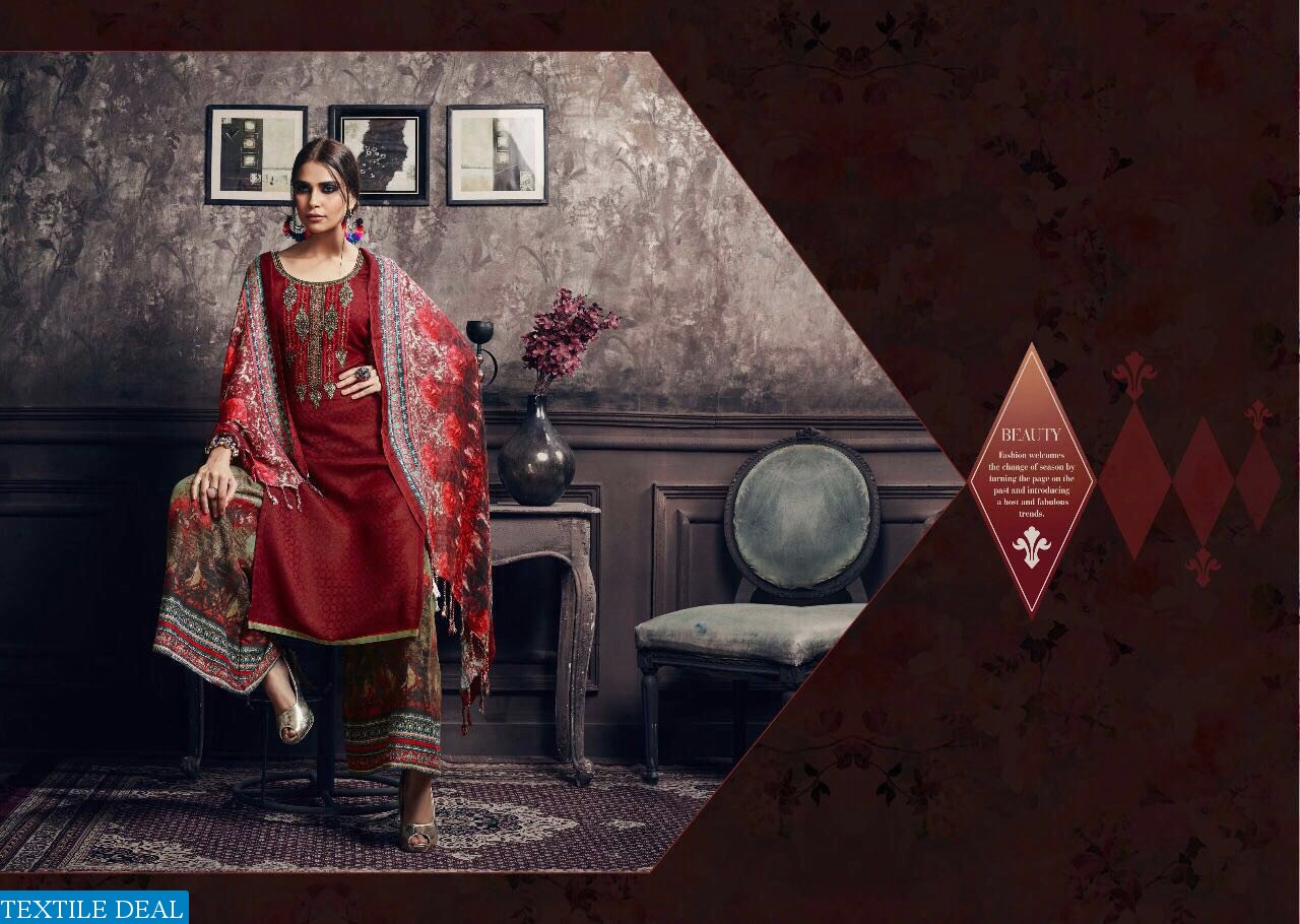 Sargam aarzu vol-7 Wholesale Winter special dress material